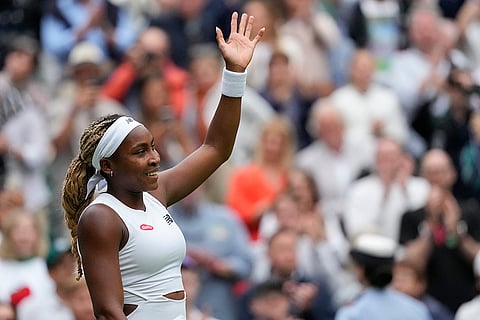 Coco Gauff of the United States